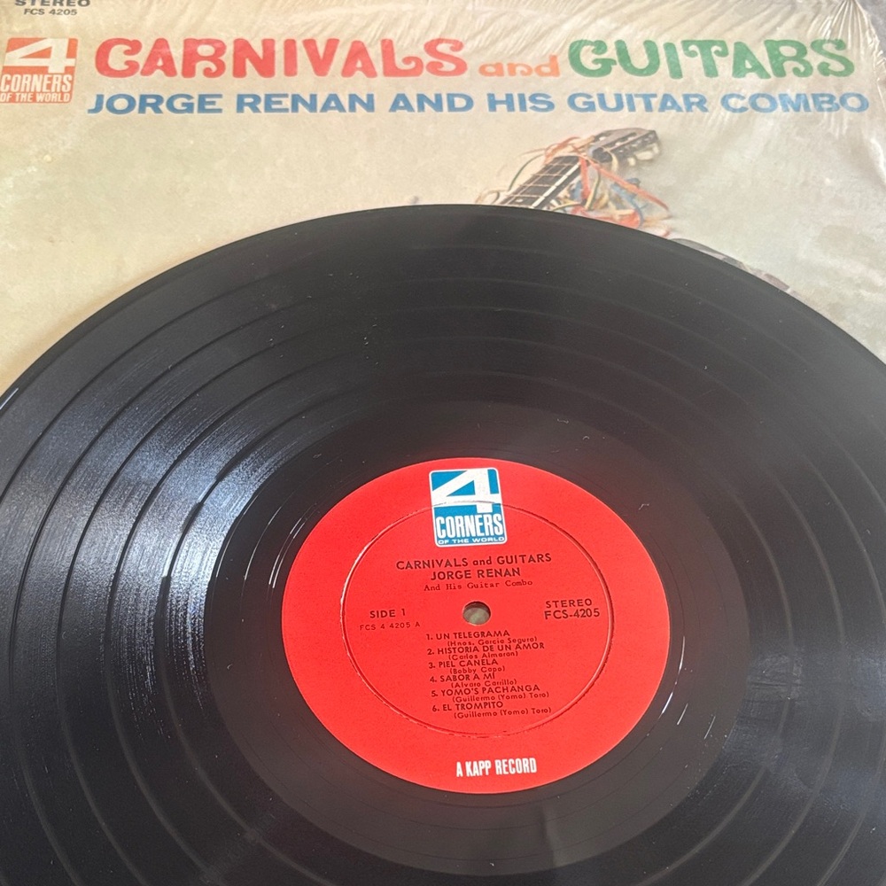 Carnivals and Guitars - Jorge Renan (Black/Red Vinyl)